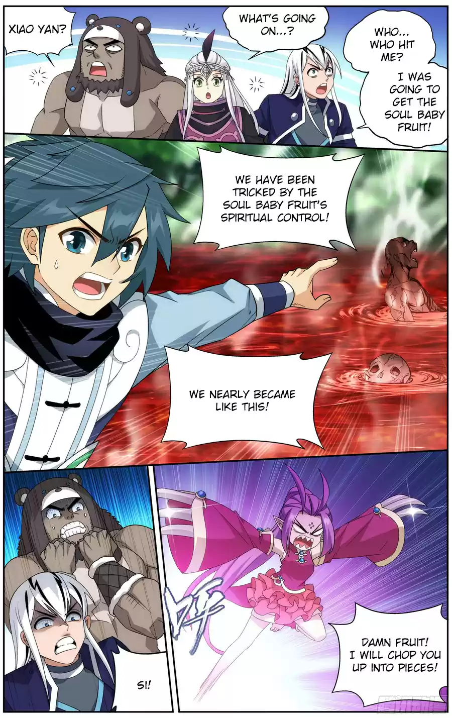 Fights Breaking Through The Heavens Ch. 309 The Illusion of the Soul Baby Fruit