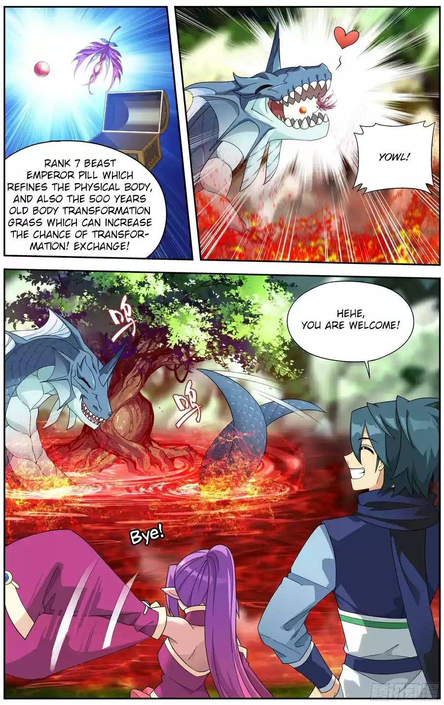 Fights Breaking Through The Heavens Ch. 309 The Illusion of the Soul Baby Fruit