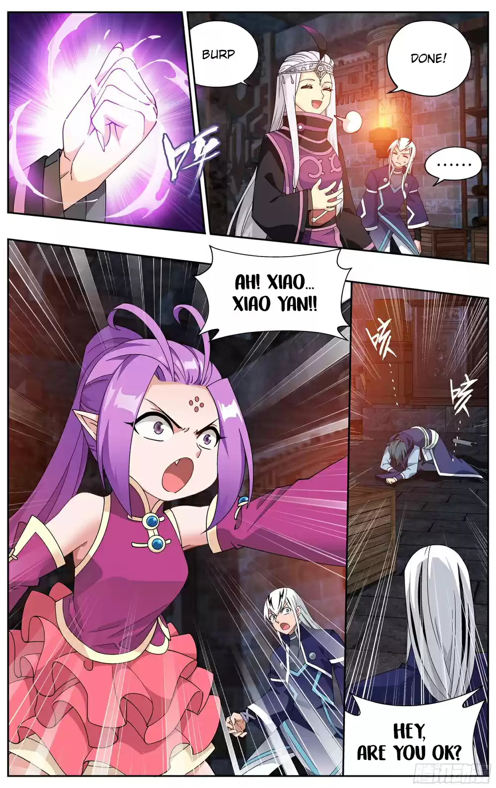 Fights Breaking Through The Heavens Ch. 313 Spiritual Cat