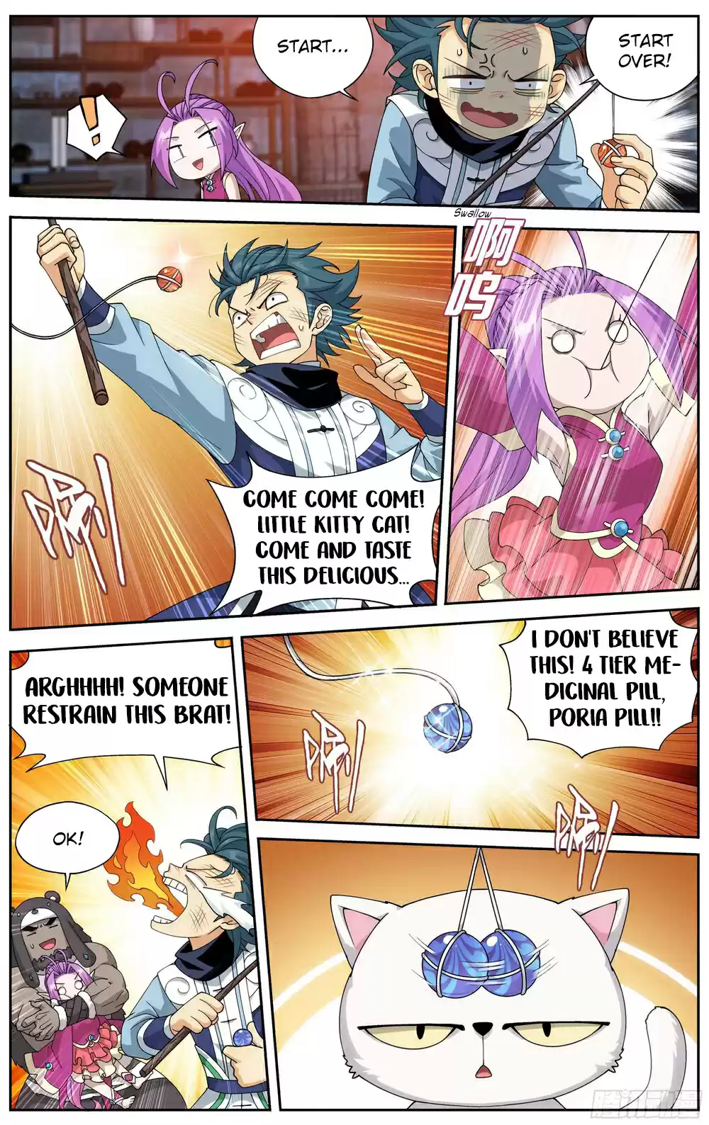 Fights Breaking Through The Heavens Ch. 313 Spiritual Cat