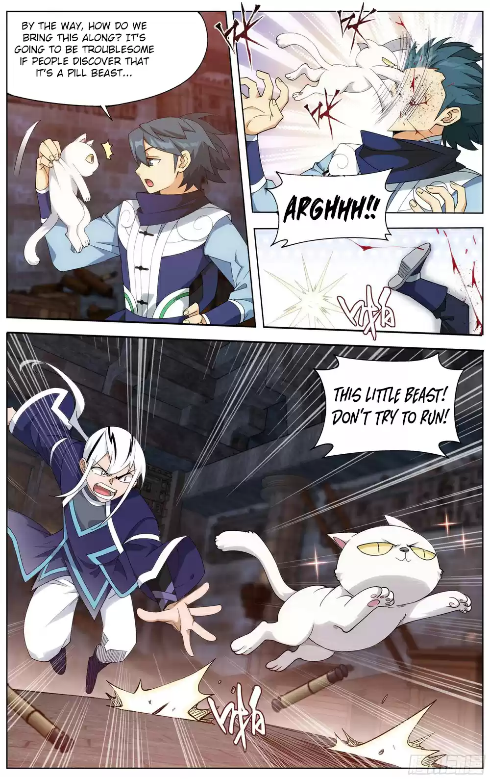 Fights Breaking Through The Heavens Ch. 314 Meeting Qing Lin