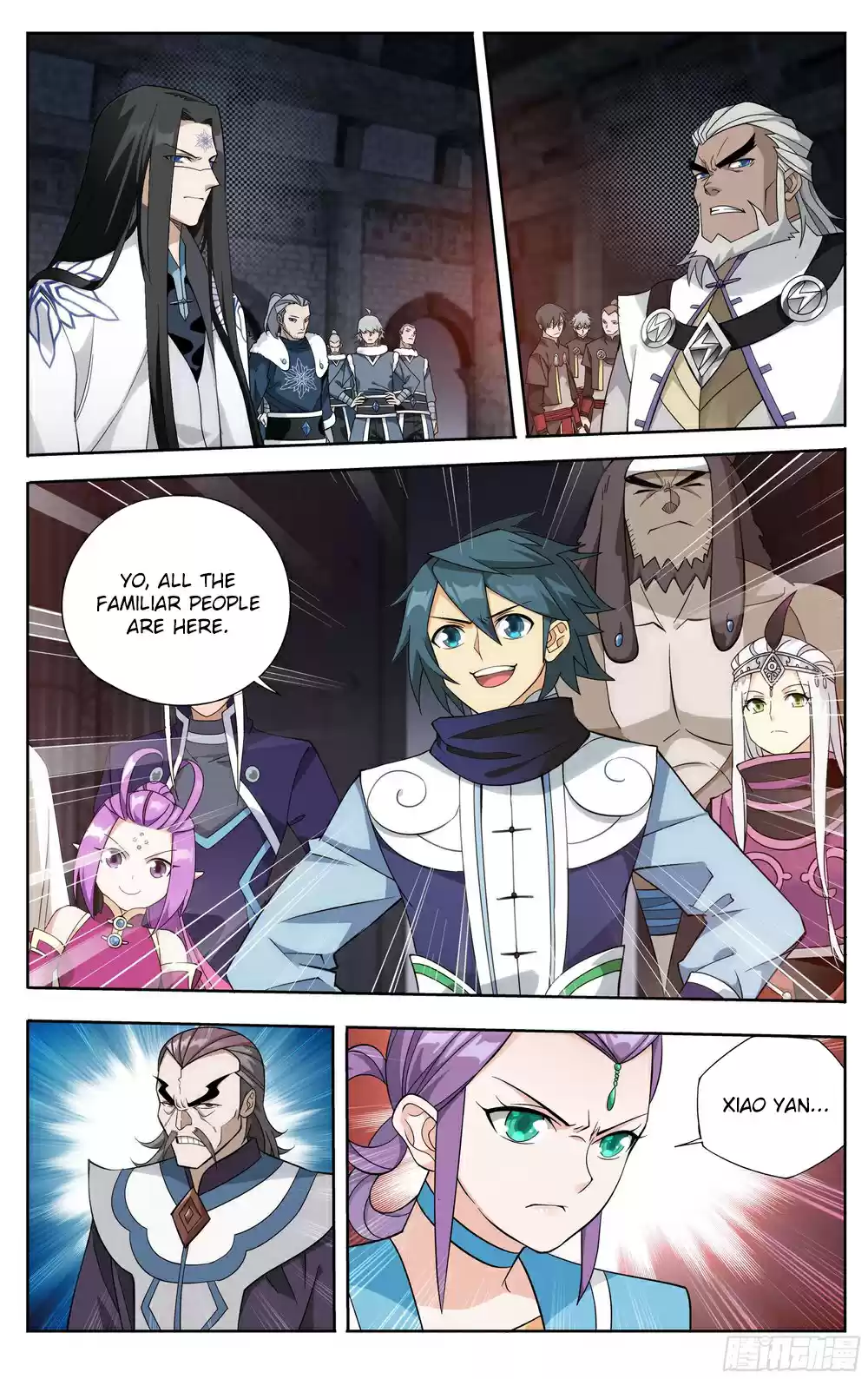 Fights Breaking Through The Heavens Ch. 314 Meeting Qing Lin