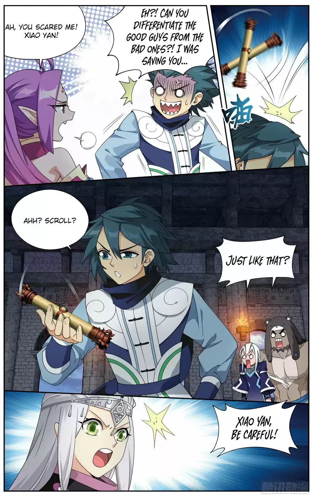 Fights Breaking Through The Heavens Ch. 315 The Strange Scroll