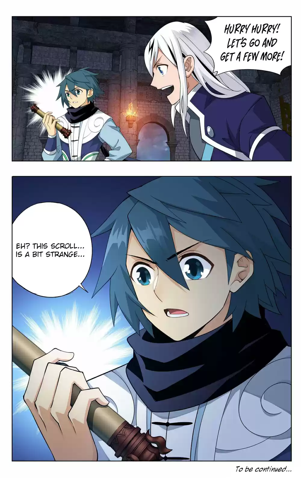 Fights Breaking Through The Heavens Ch. 315 The Strange Scroll