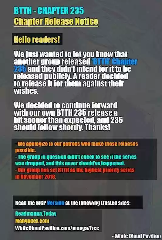 Fights Breaking Through The Heavens ch.235