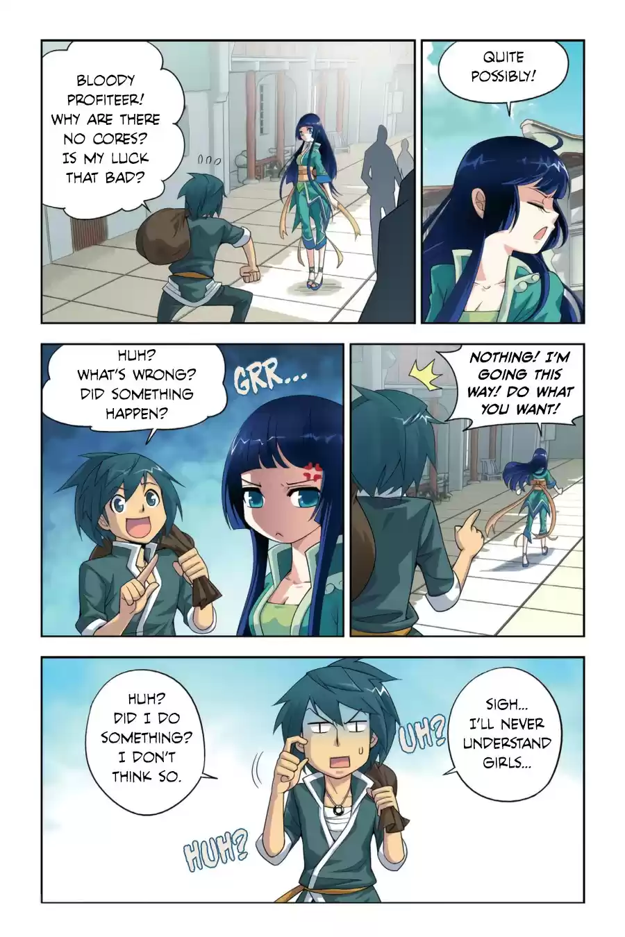 Fights Breaking Through The Heavens vol.1 ch.4