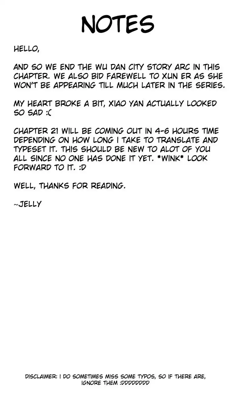 Fights Breaking Through The Heavens vol.4 ch.20