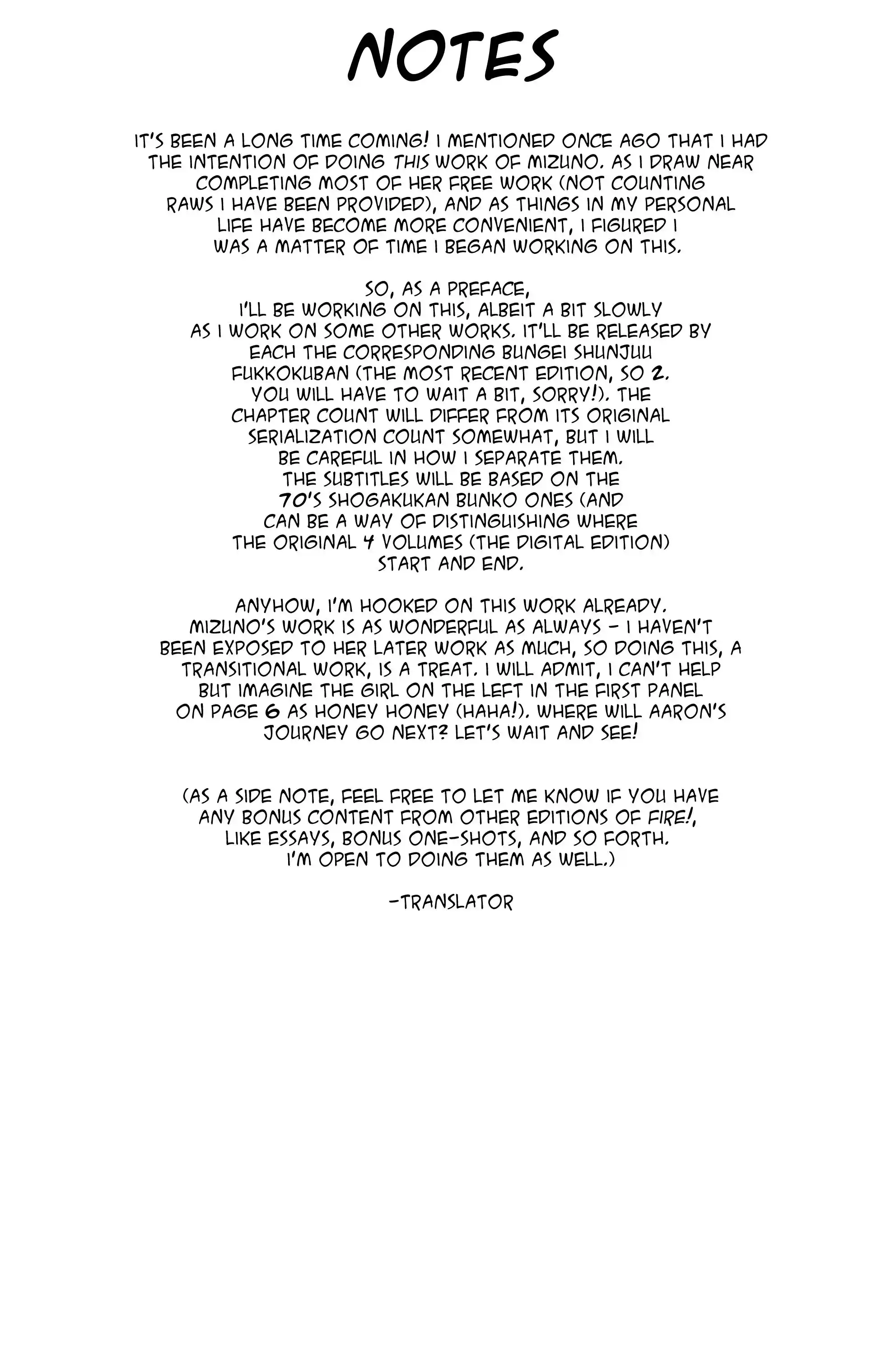 Fire! Vol.1 Chapter 1