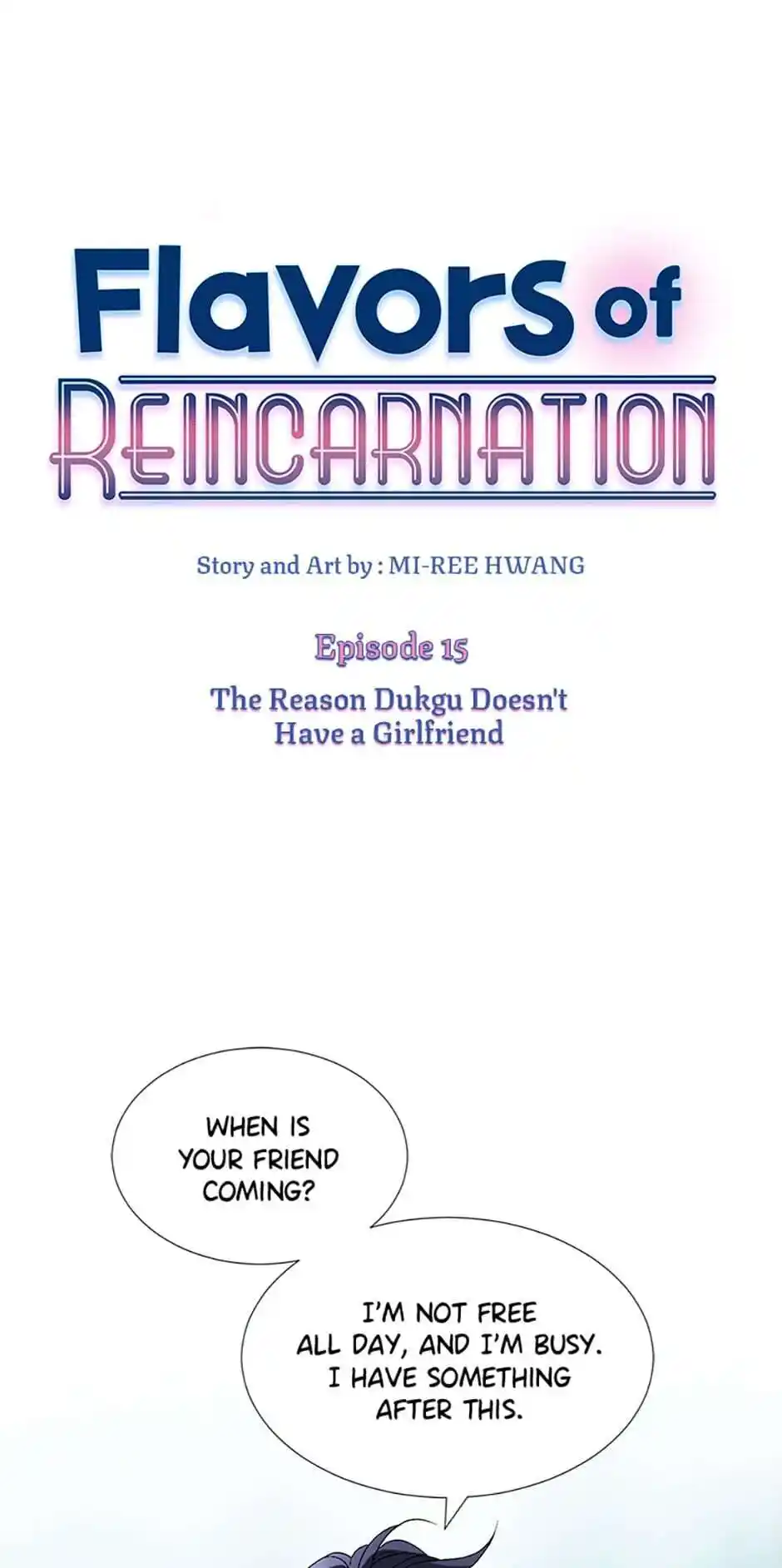 Flavors of Reincarnation Chapter 15