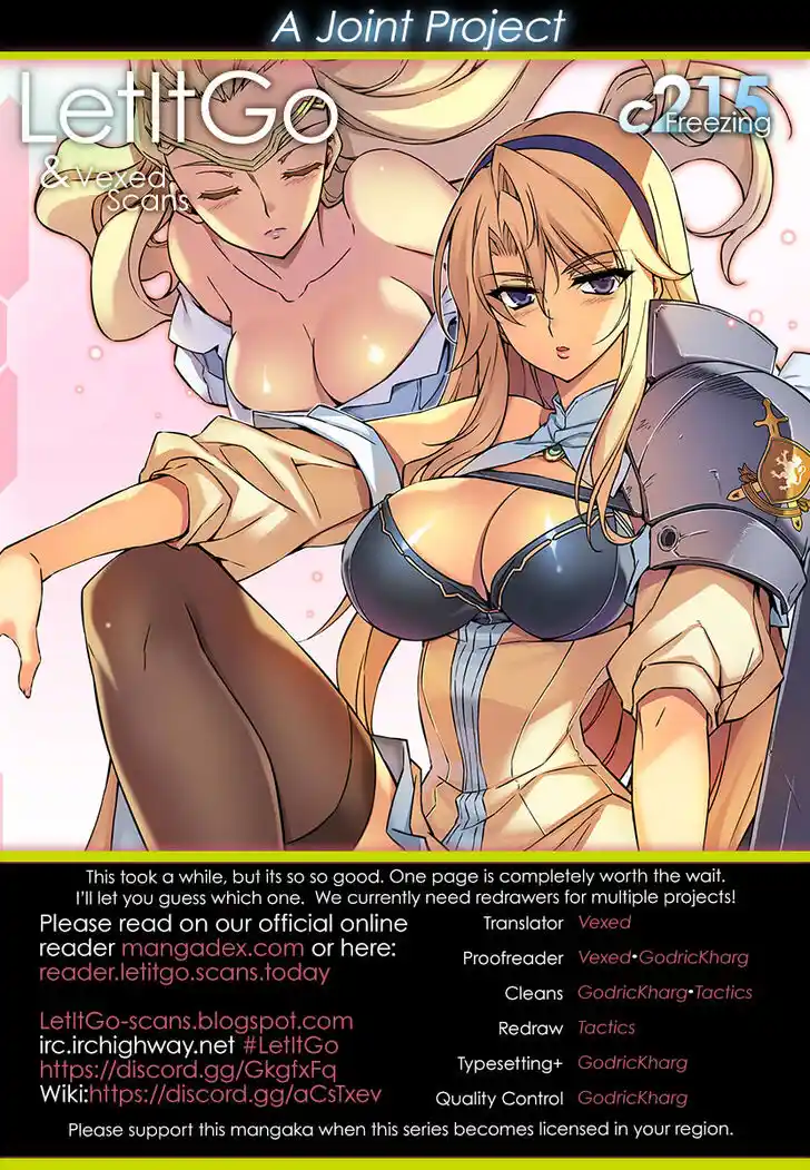 Freezing Coloured Edition Vol.32 Ch.215