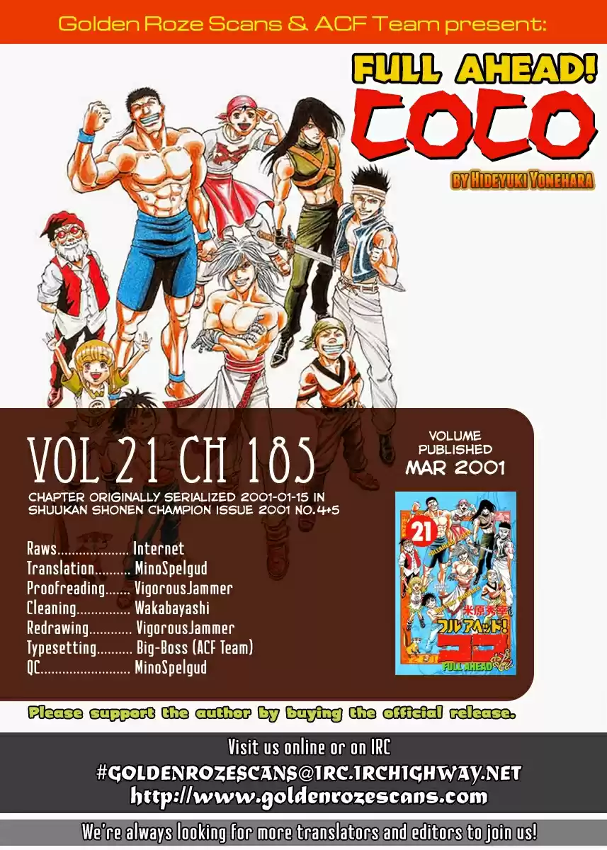 Full Ahead! Coco Vol.21 Ch.185