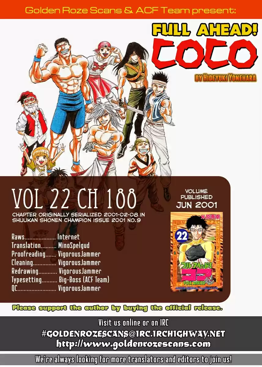 Full Ahead! Coco Vol.22 Ch.188
