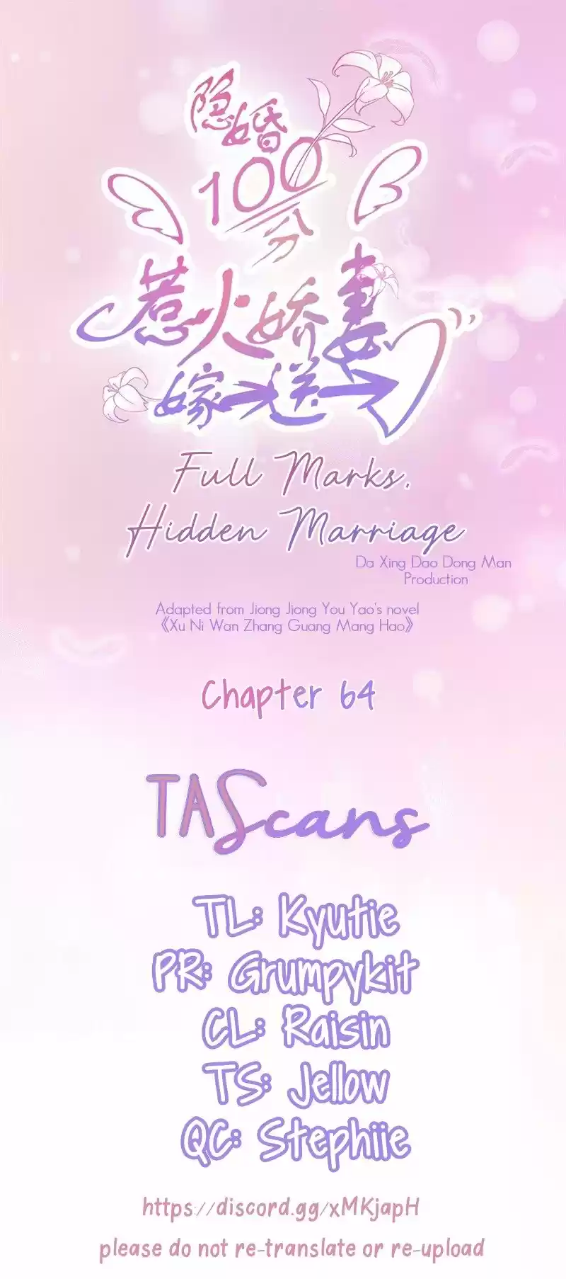 Full Marks Hidden Marriage: Pick Up a Son, Get a Free Husband ch.64