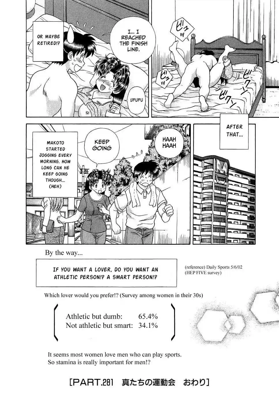 Futari Ecchi Vol. 30 Ch. 281 Makoto's sports meet