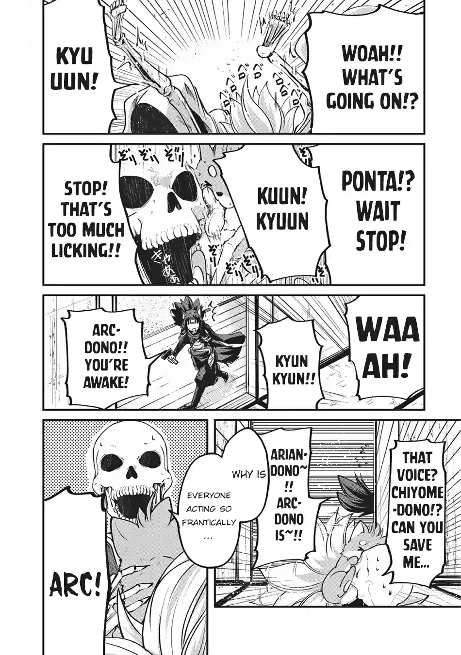 Gaikotsu Kishi-sama, Tadaima Isekai e Odekake-chuu 24