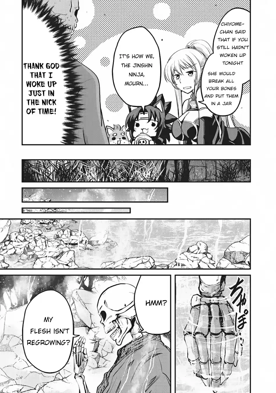 Gaikotsu Kishi-sama, Tadaima Isekai e Odekake-chuu 24