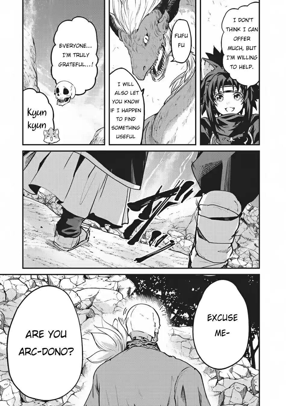 Gaikotsu Kishi-sama, Tadaima Isekai e Odekake-chuu 24