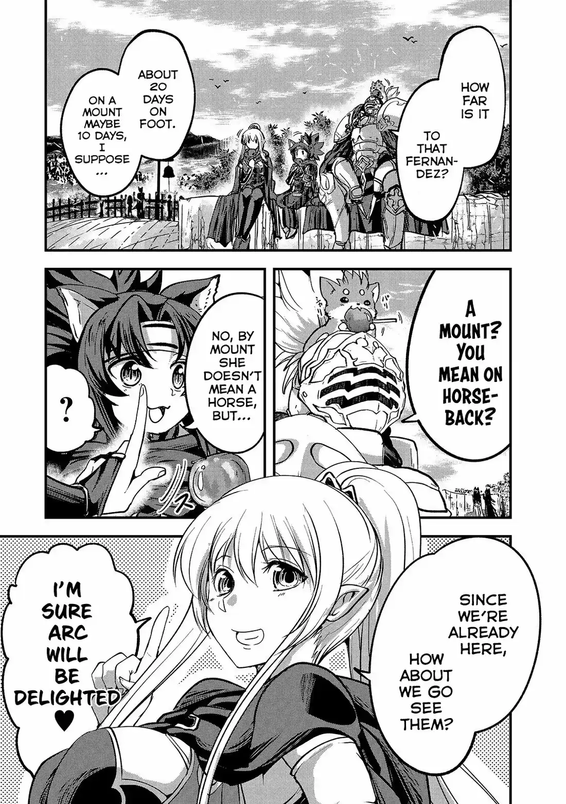 Gaikotsu Kishi-sama, Tadaima Isekai e Odekake-chuu 27