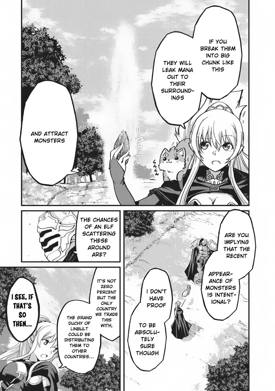 Gaikotsu Kishi sama, Tadaima Isekai e Odekake chuu Ch. 17 Bringer of Clamaity I