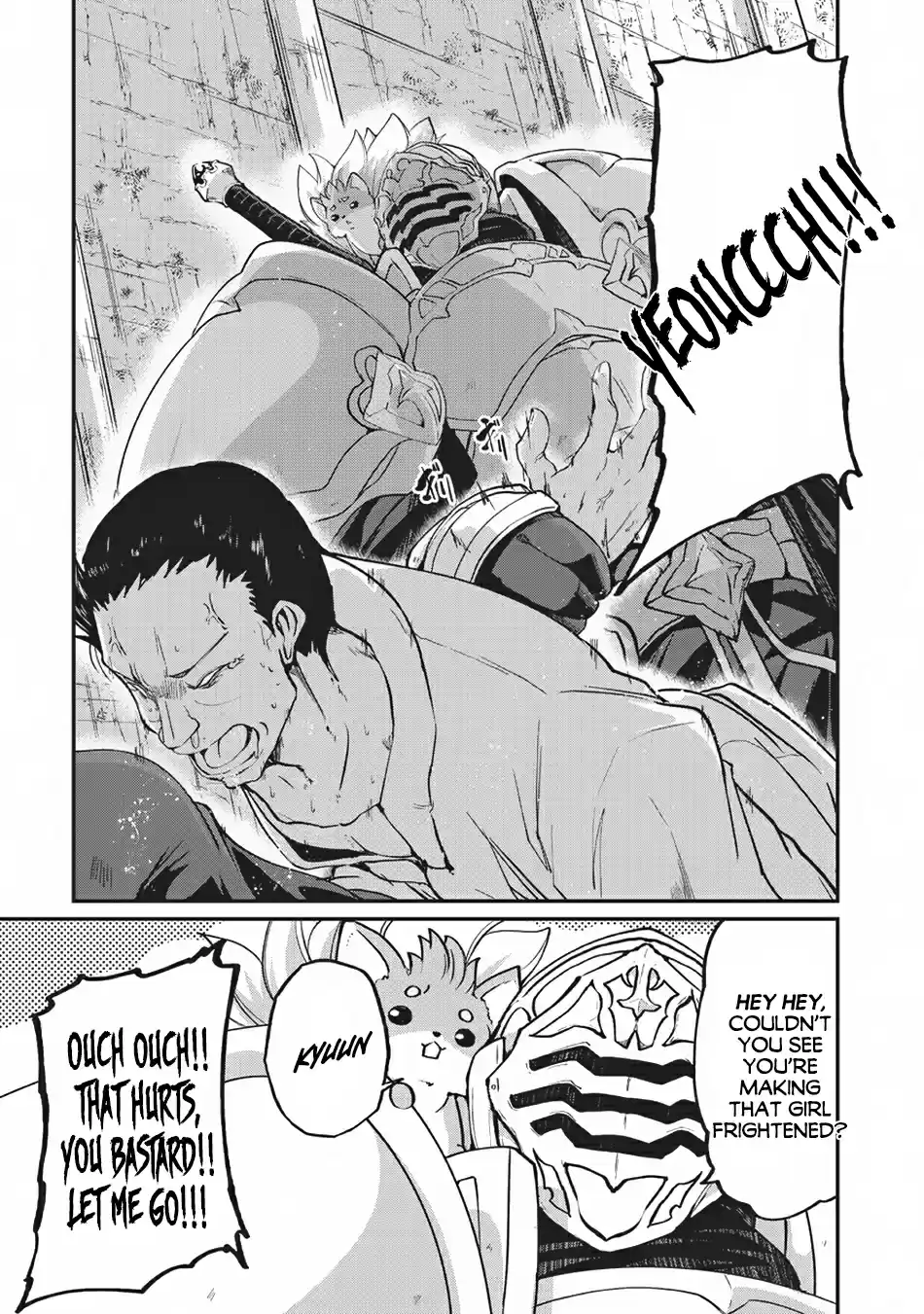 Gaikotsu Kishi sama, Tadaima Isekai e Odekake chuu Ch. 18 A Savage Beastmaster ①