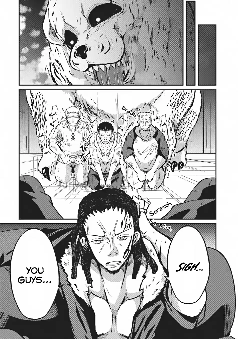 Gaikotsu Kishi sama, Tadaima Isekai e Odekake chuu Ch. 18 A Savage Beastmaster ①