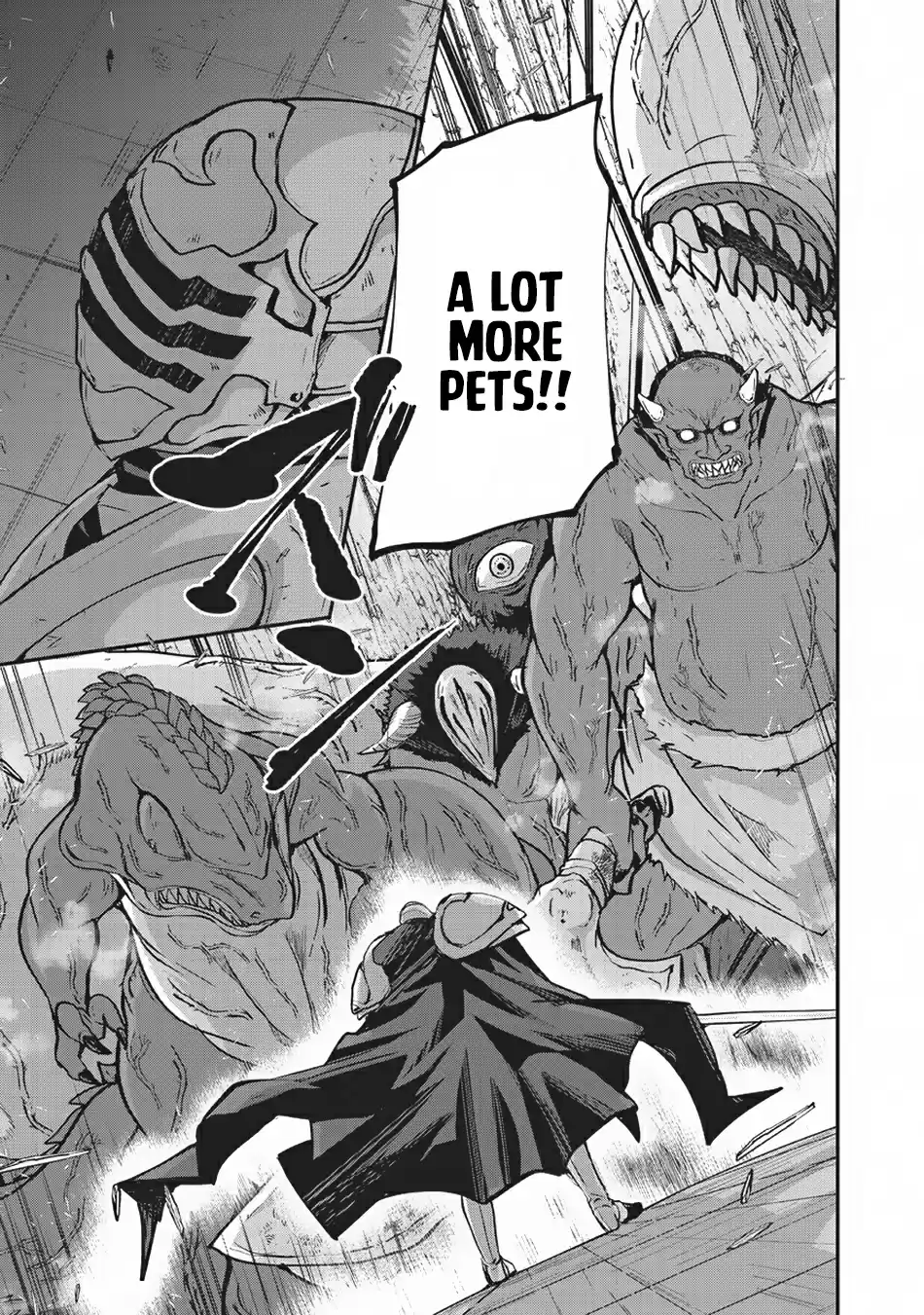 Gaikotsu Kishi sama, Tadaima Isekai e Odekake chuu Ch. 19 A Savage Beastmaster (2)