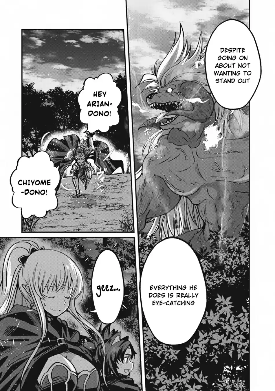 Gaikotsu Kishi sama, Tadaima Isekai e Odekake chuu Ch. 20 A Savage Beastmaster III