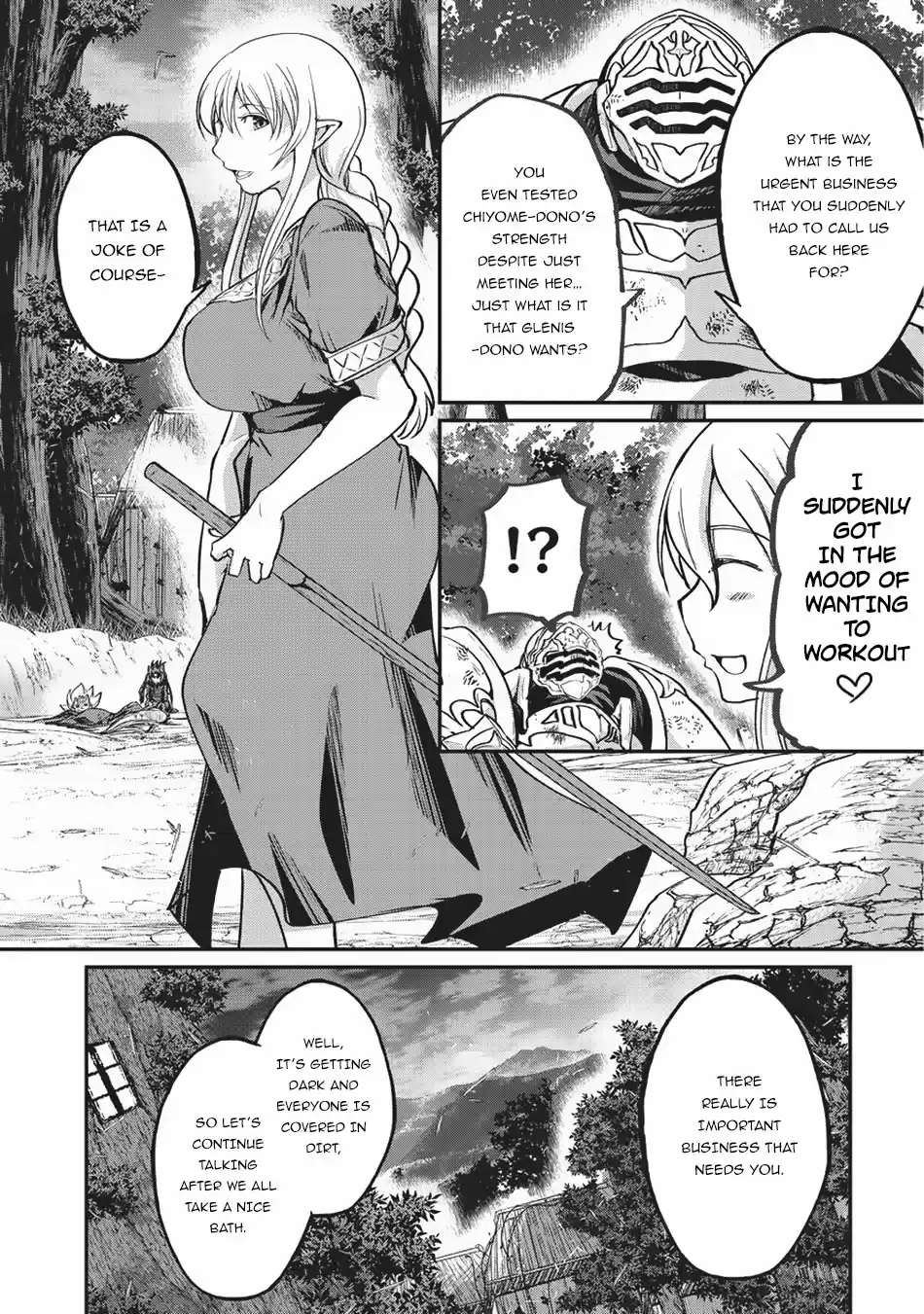 Gaikotsu Kishi sama, Tadaima Isekai e Odekake chuu Ch. 21 Crawling Underground