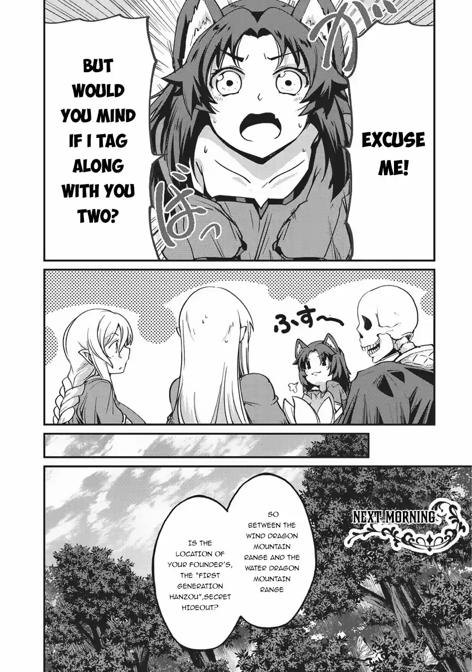 Gaikotsu Kishi sama, Tadaima Isekai e Odekake chuu Ch. 21 Crawling Underground