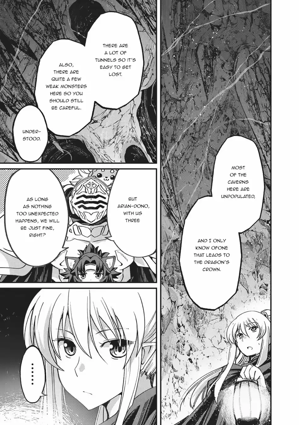 Gaikotsu Kishi sama, Tadaima Isekai e Odekake chuu Ch. 21 Crawling Underground