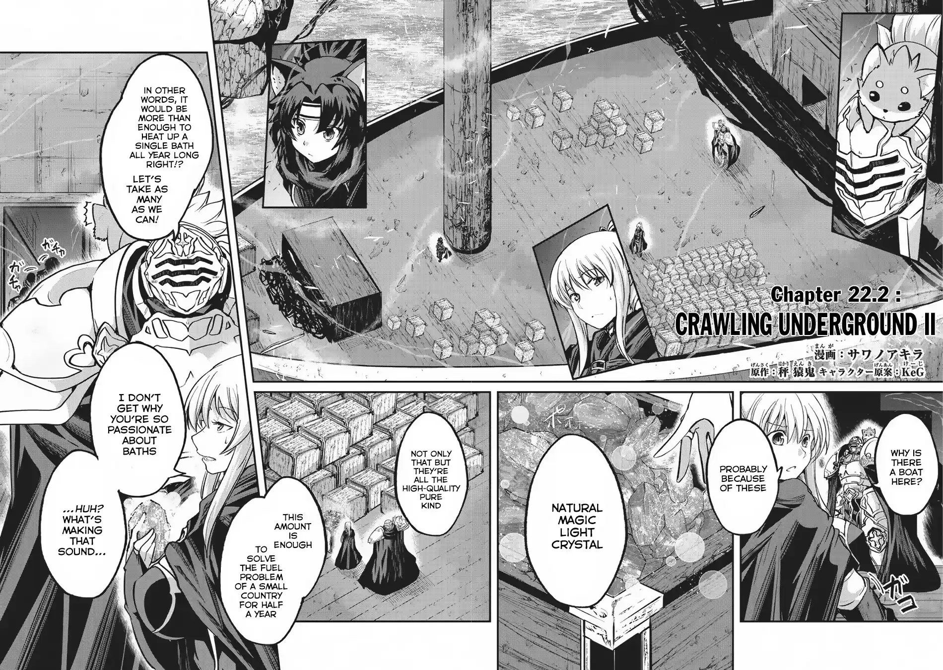 Gaikotsu Kishi-sama, Tadaima Isekai e Odekake-chuu Chapter 22.2: Crwaling Underground II