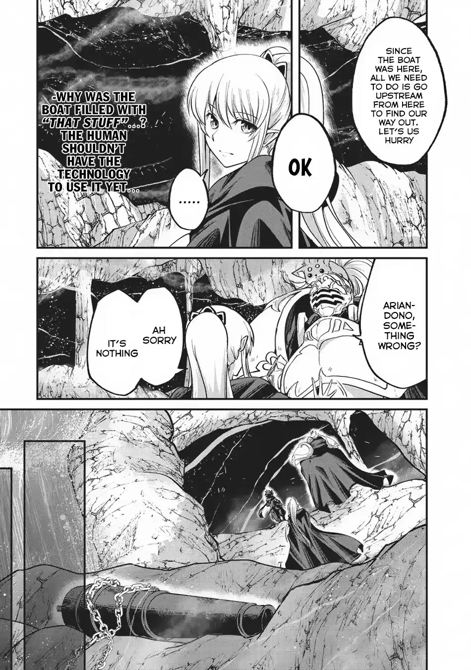 Gaikotsu Kishi-sama, Tadaima Isekai e Odekake-chuu Chapter 22.2: Crwaling Underground II