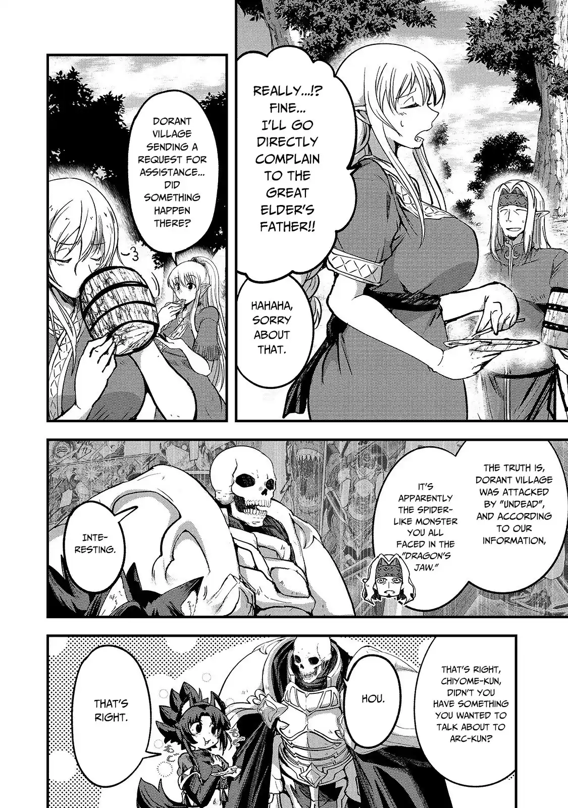 Gaikotsu Kishi-Sama, Tadaima Isekai E Odekake-Chuu Chapter 34: The Nozan Kingdom's Crisis I