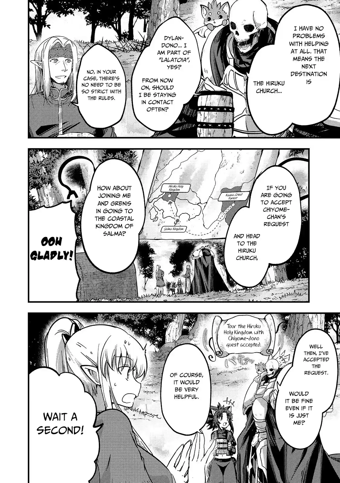 Gaikotsu Kishi-Sama, Tadaima Isekai E Odekake-Chuu Chapter 34: The Nozan Kingdom's Crisis I