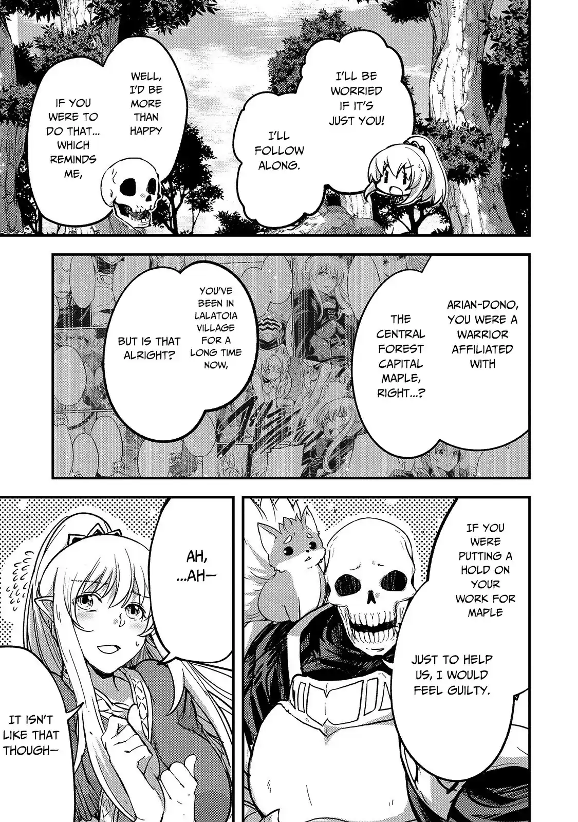 Gaikotsu Kishi-Sama, Tadaima Isekai E Odekake-Chuu Chapter 34: The Nozan Kingdom's Crisis I