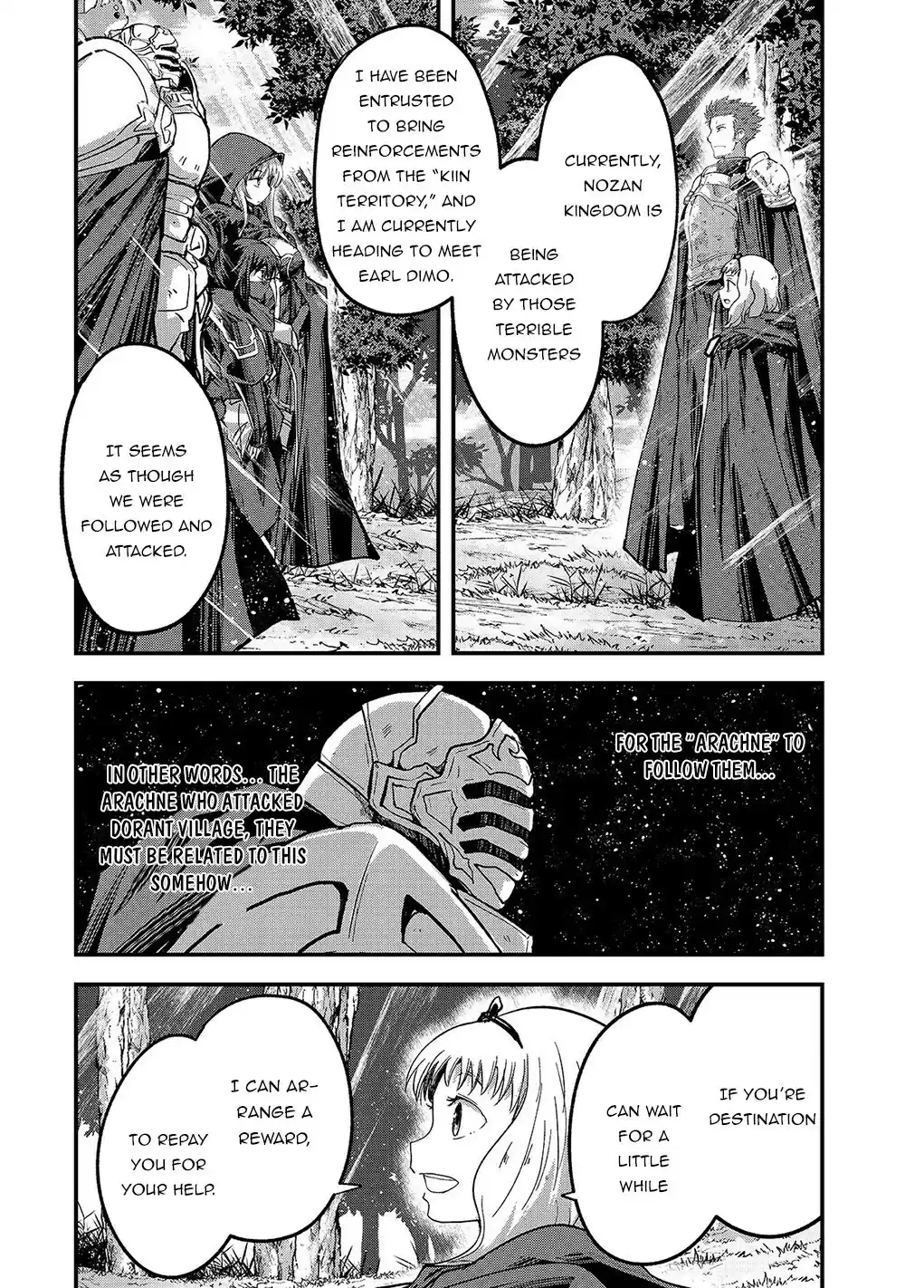 Gaikotsu Kishi-Sama, Tadaima Isekai E Odekake-Chuu Chapter 37: The Nozan Kingdom's Crisis Iv