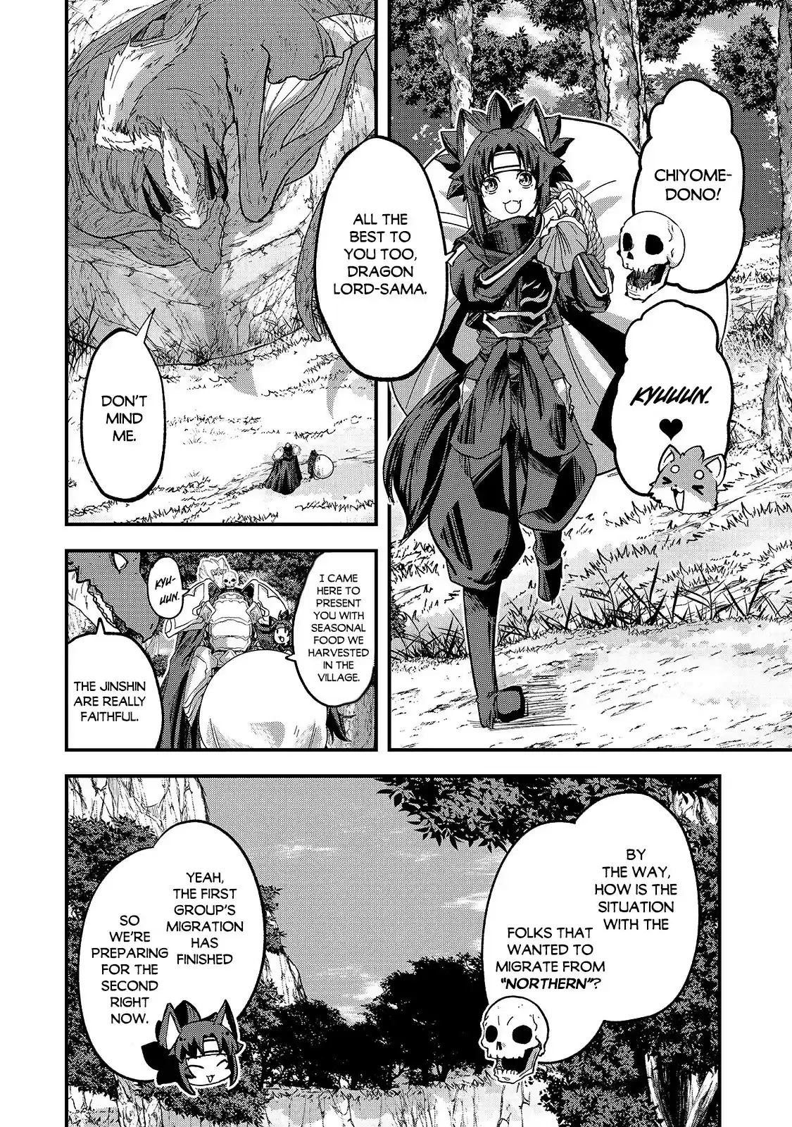Gaikotsu Kishi-Sama, Tadaima Isekai E Odekake-Chuu Chapter 44