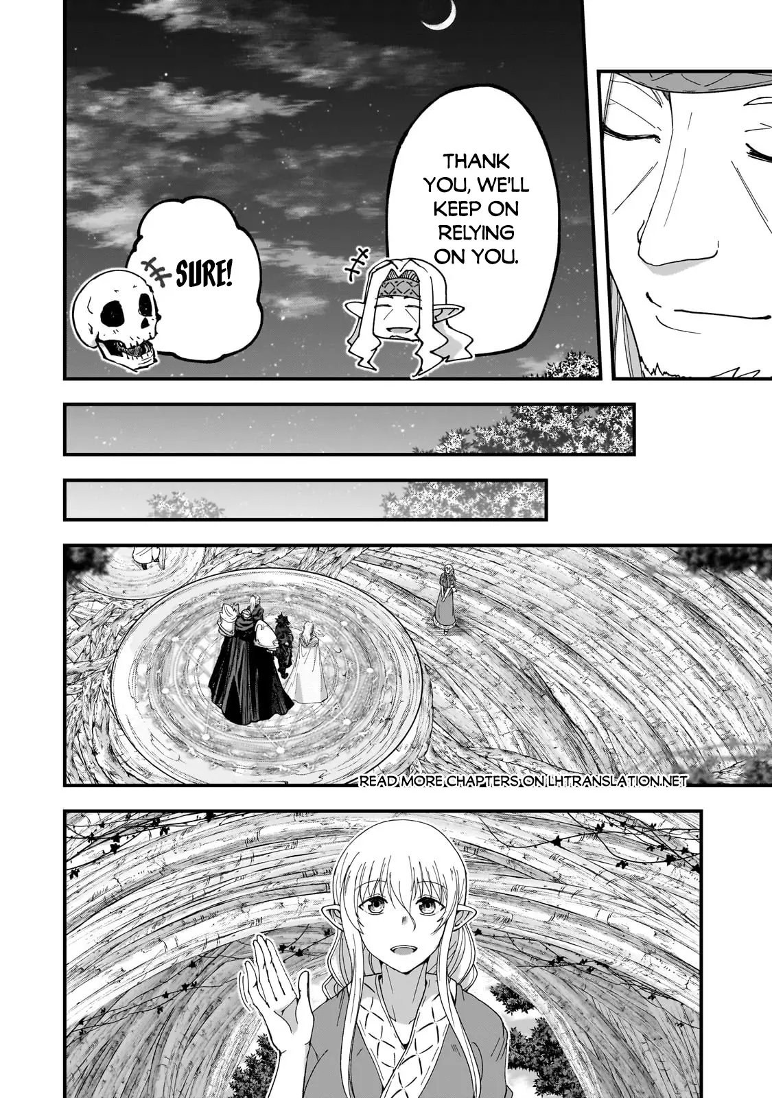 Gaikotsu Kishi-Sama, Tadaima Isekai E Odekake-Chuu Chapter 62.1