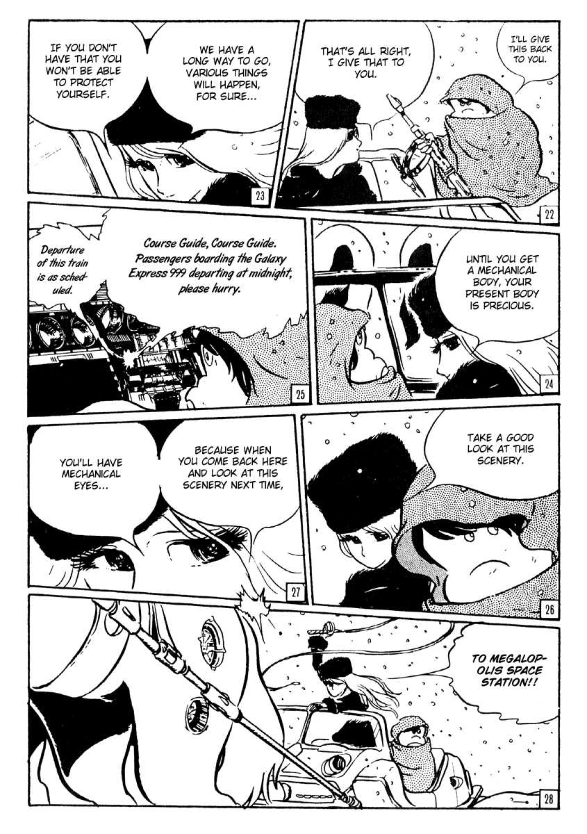 Galaxy Express 999 Vol.1 Ch.1