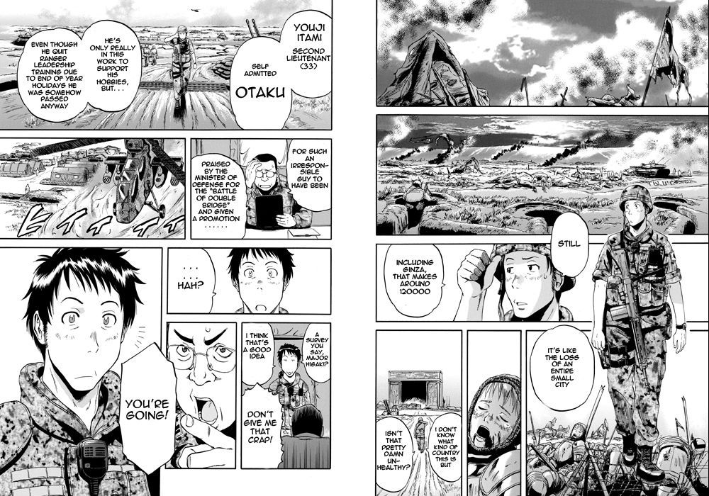 Gate - Jietai Kare no Chi nite, Kaku Tatakeri 1