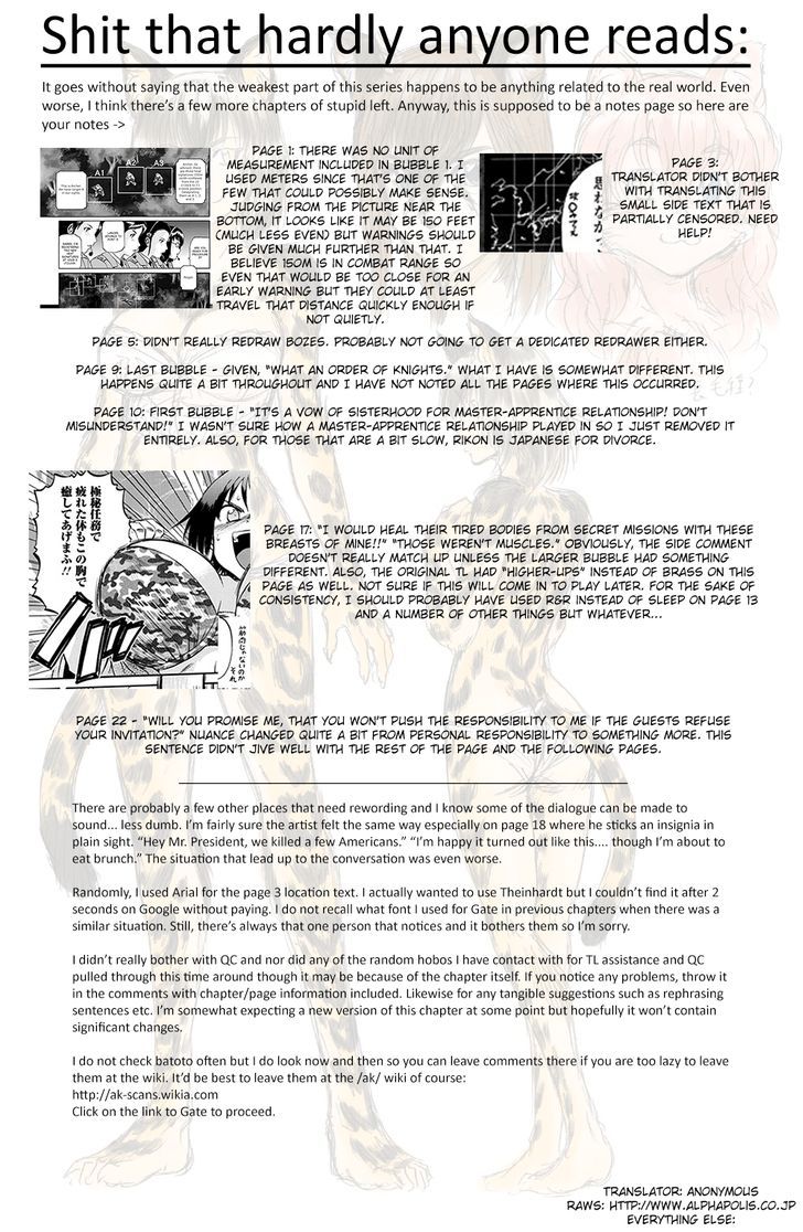 Gate - Jietai Kare no Chi nite, Kaku Tatakeri 21