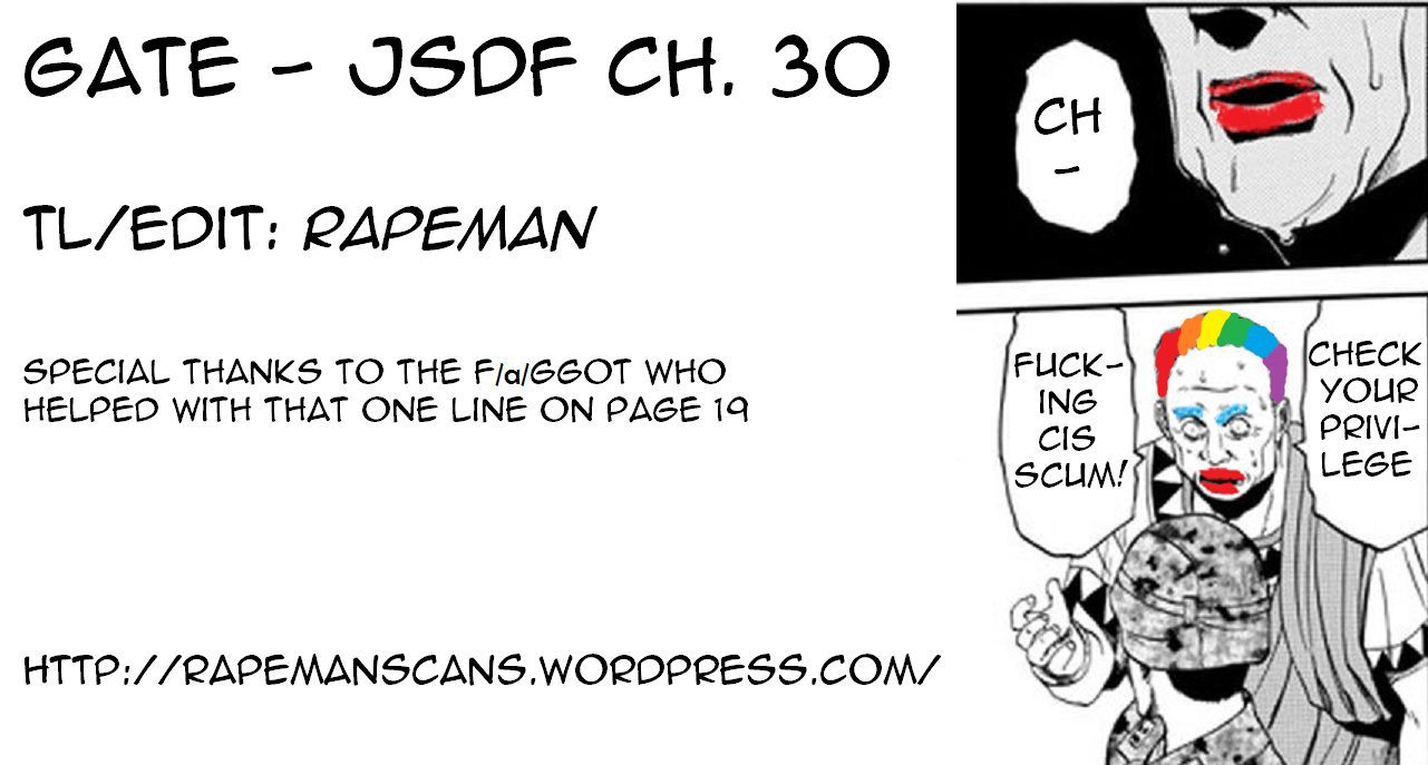 Gate - Jietai Kare no Chi nite, Kaku Tatakeri 30