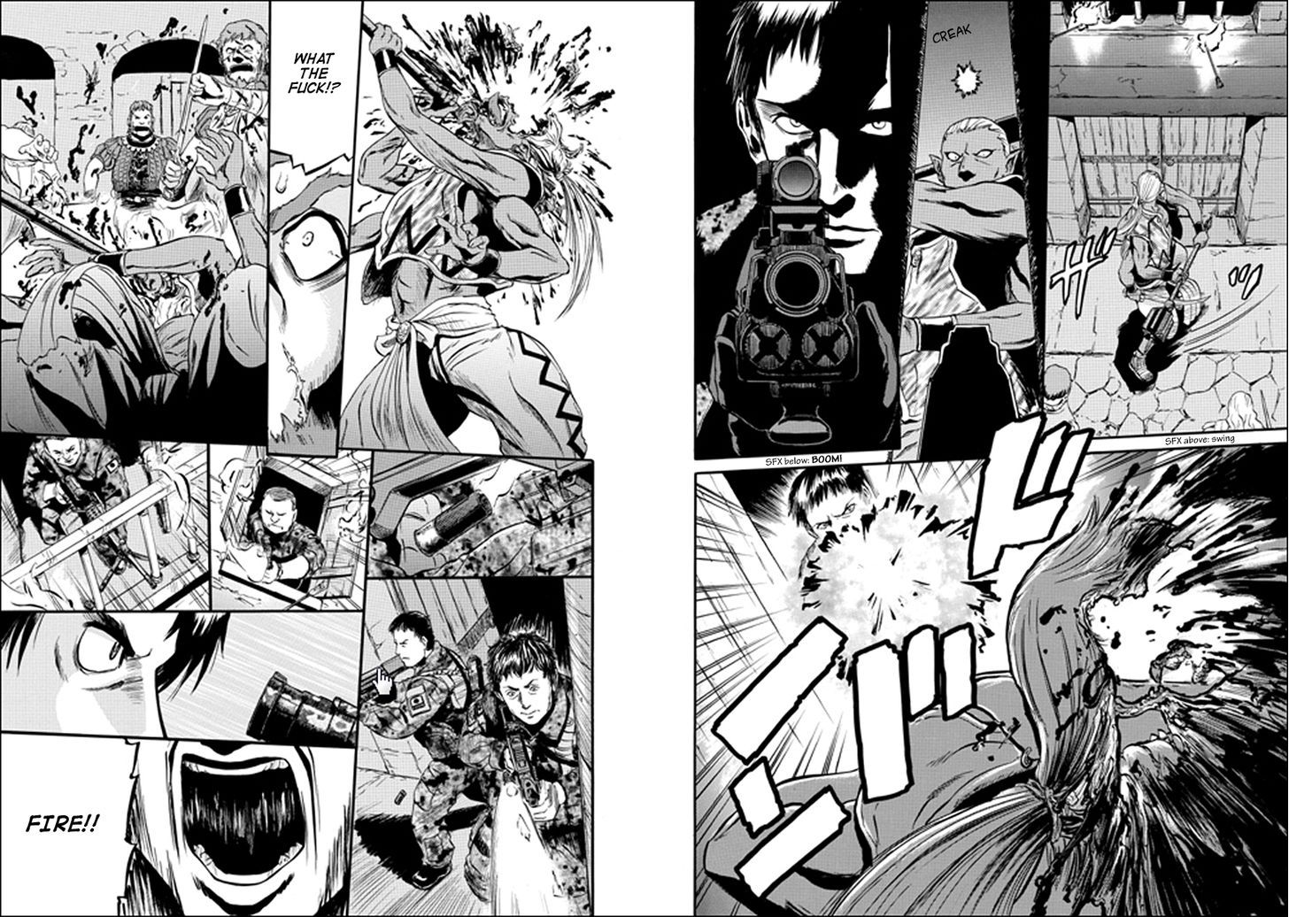 Gate - Jietai Kare no Chi nite, Kaku Tatakeri 32