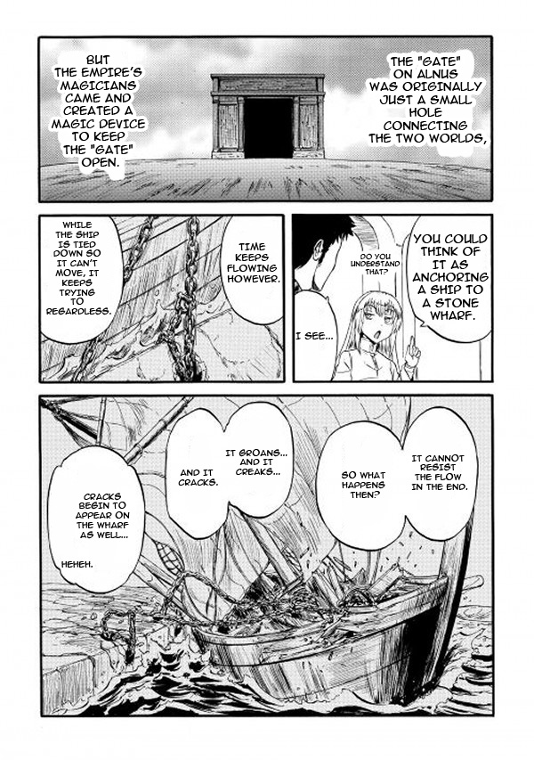 Gate - Jietai Kare no Chi nite, Kaku Tatakeri Chap 58.1