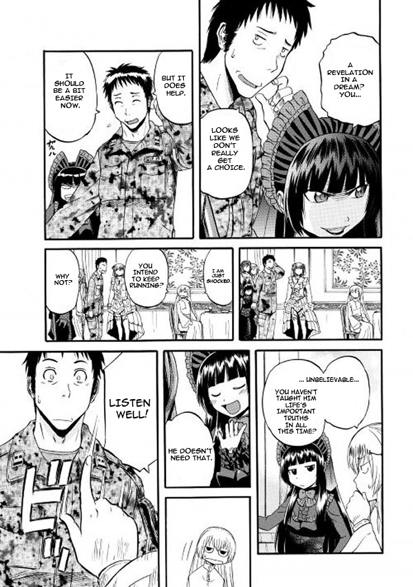 Gate - Jietai Kare no Chi nite, Kaku Tatakeri Chap 58.1