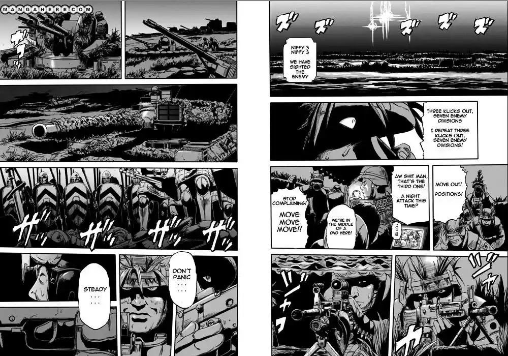 Gate – Jietai Kare no Chi nite, Kaku Tatakeri Chapter 1