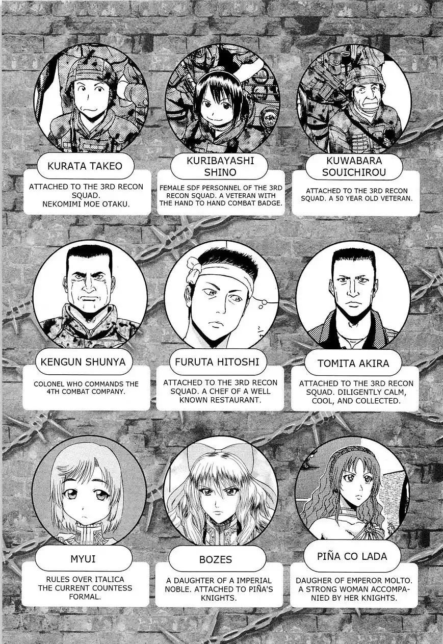 Gate – Jietai Kare no Chi nite, Kaku Tatakeri Chapter 10