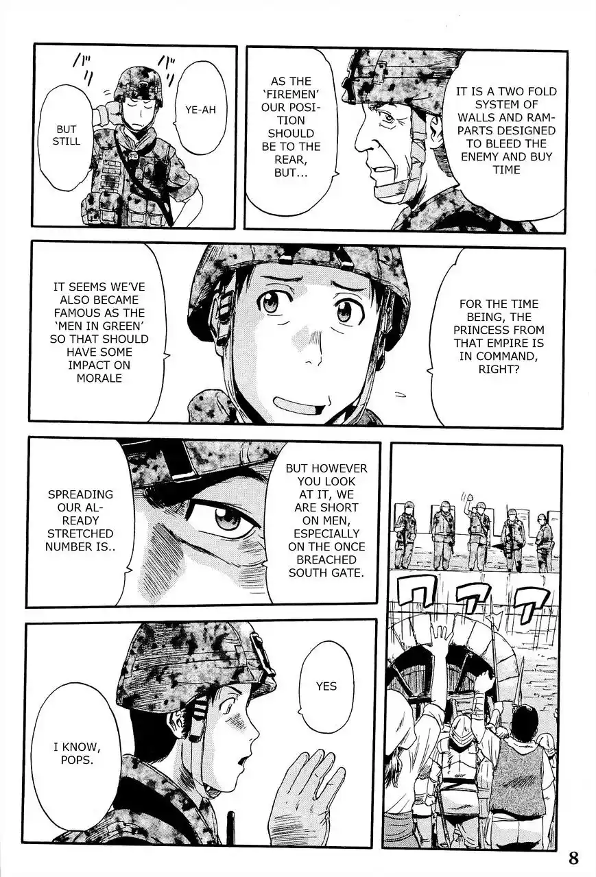 Gate – Jietai Kare no Chi nite, Kaku Tatakeri Chapter 10