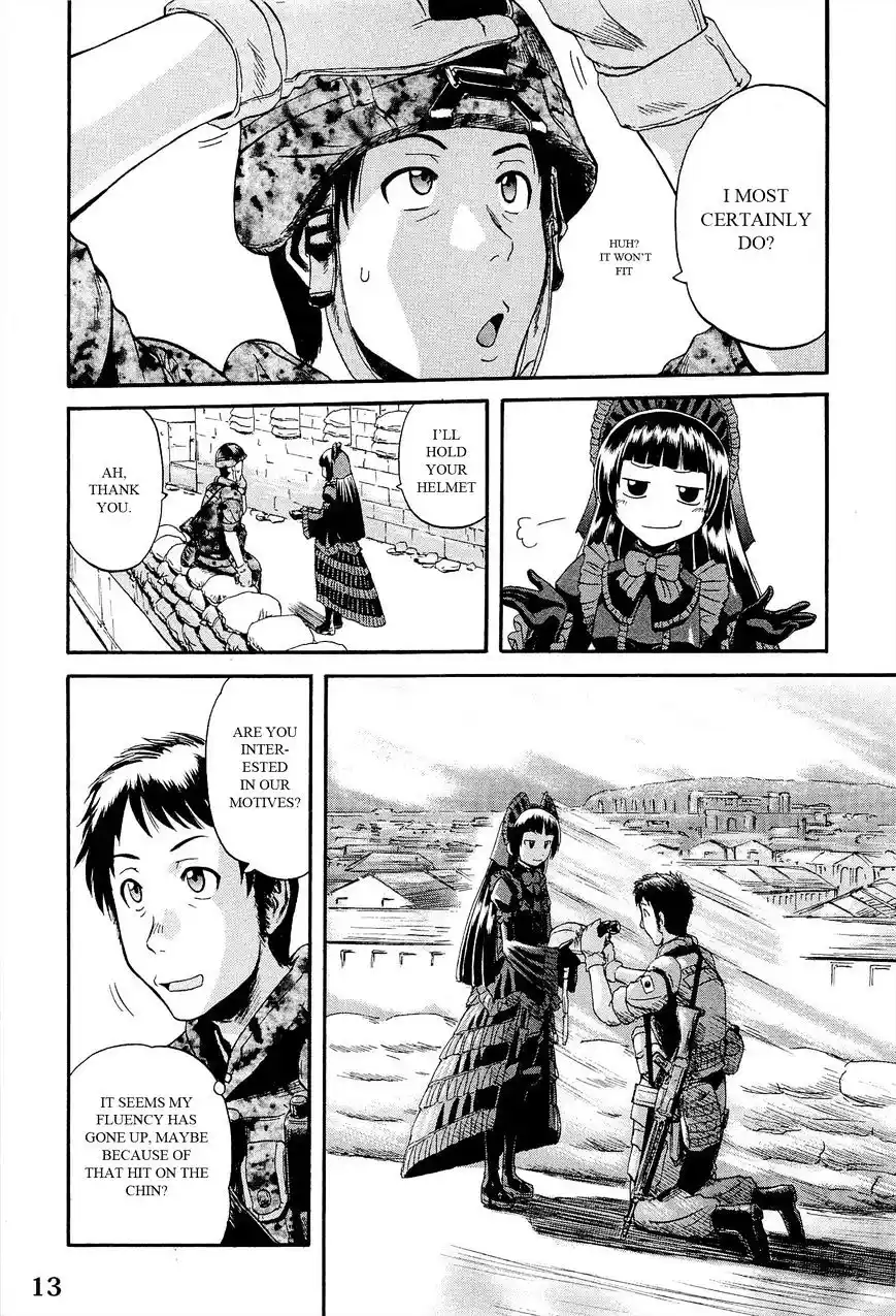 Gate – Jietai Kare no Chi nite, Kaku Tatakeri Chapter 10