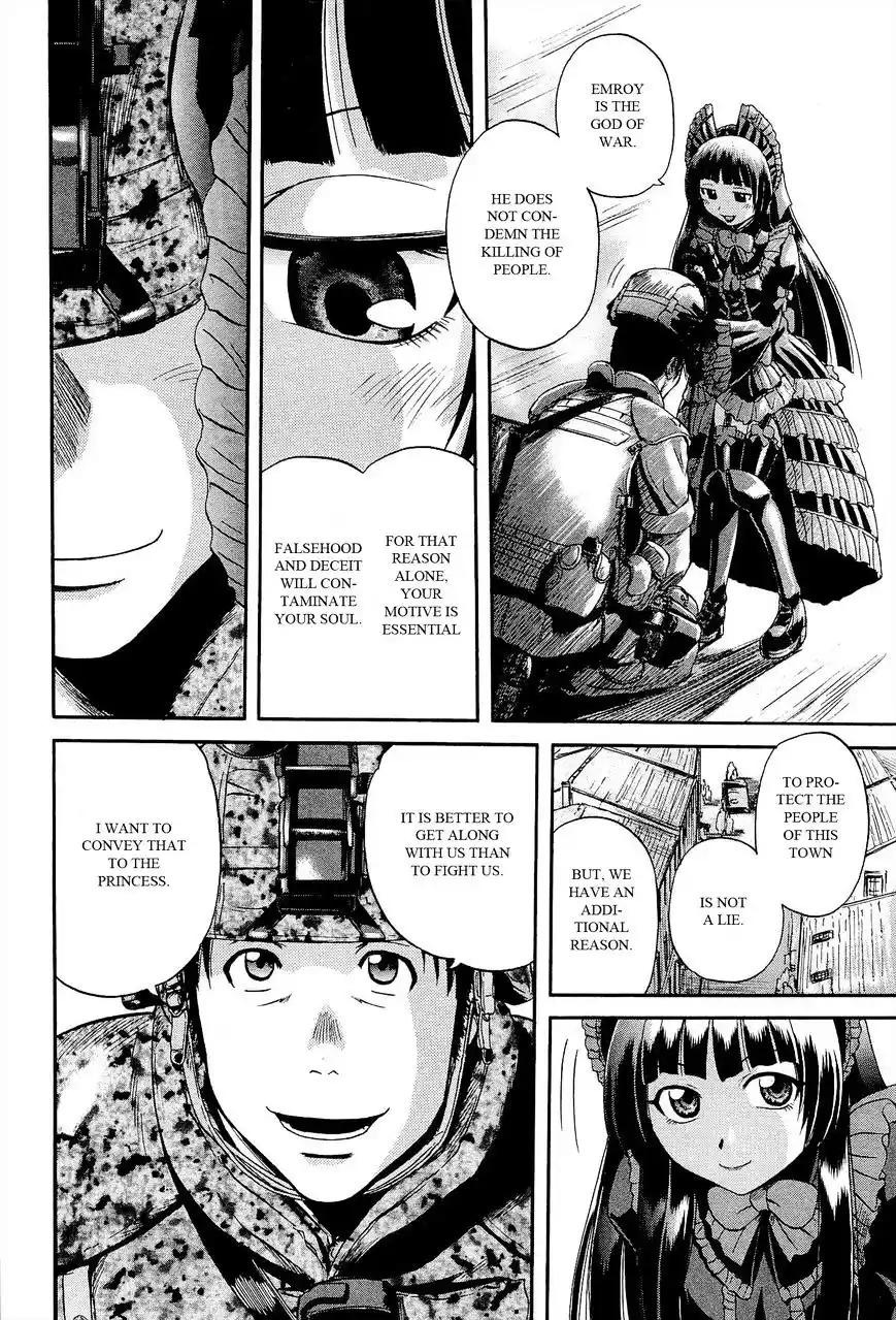 Gate – Jietai Kare no Chi nite, Kaku Tatakeri Chapter 10